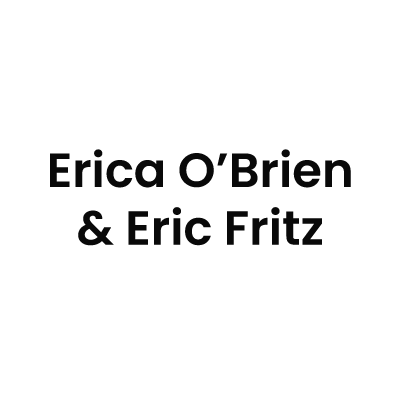 Erica O'Brien and Eric Fritz