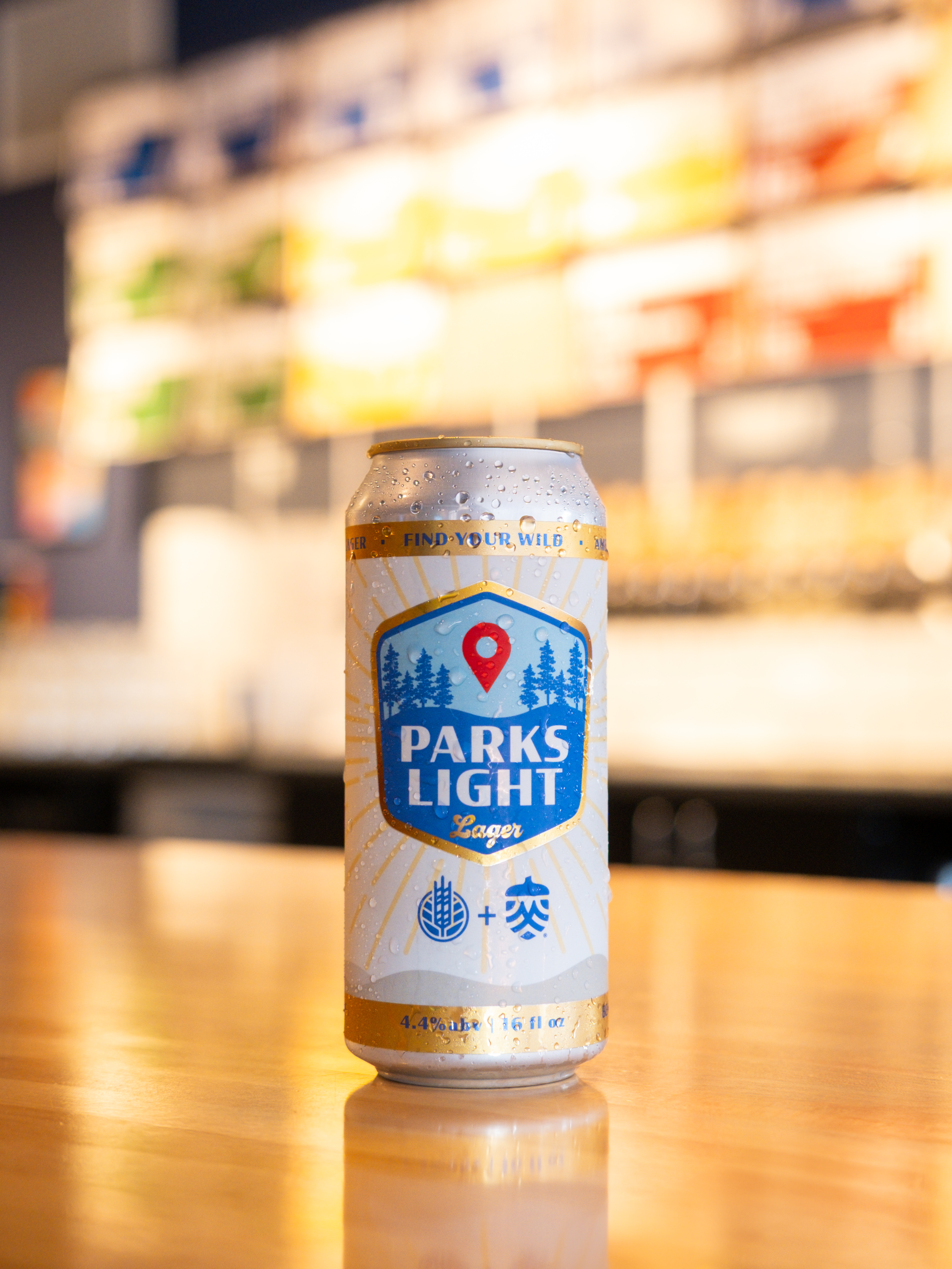Can of High Grain Brewing's Parks Light Lager